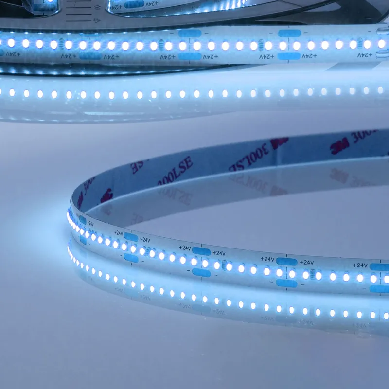 Echt ISOLED LED CRI9B Linear ST10-Flexband, 24V, 15W, IP20, blau
