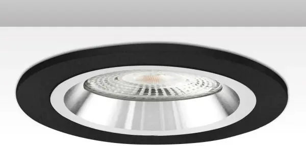 ISOLED Einbaurahmen Kombi für GU10/MR16, schwarz + weiß-silber Preiswert