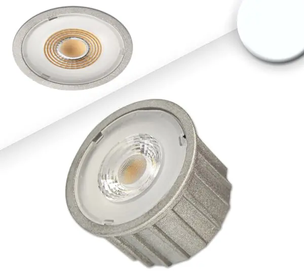 Must-Have ISOLED LED Spot GU10, 5W, 38°, 4000K, externe Anschlussbox, dimmbar