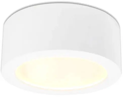 ISOLED LED Aufbauleuchte LUNA 8W, weiß, indirektes Licht, warmweiß, dimmbar Must-Have