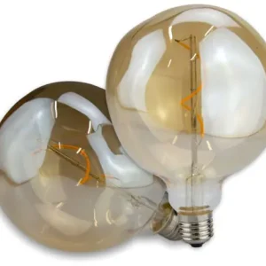 Angebot ISOLED E27 Vintage Line LED Dekobirne 125, 4W ultrawarmweiß, Glas amber, dimmbar