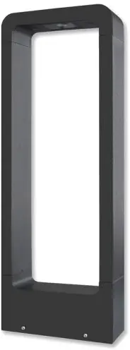 ISOLED LED Wegeleuchte Poller-2, 60cm, 9W, sandschwarz, warmweiß Beliebt