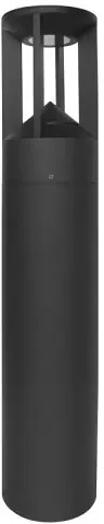 ISOLED LED Wegeleuchte Poller-4, 60cm, 9W, sandschwarz, warmweiß Top-Angebot