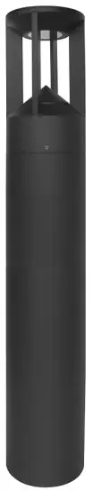 Bestseller ISOLED LED Wegeleuchte Poller-4, 80cm, 9W, sandschwarz, warmweiß