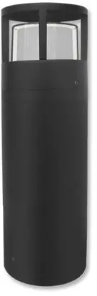 ISOLED LED Wegeleuchte Poller-5, 30cm, 6W, sandschwarz, warmweiß Kracherpreis