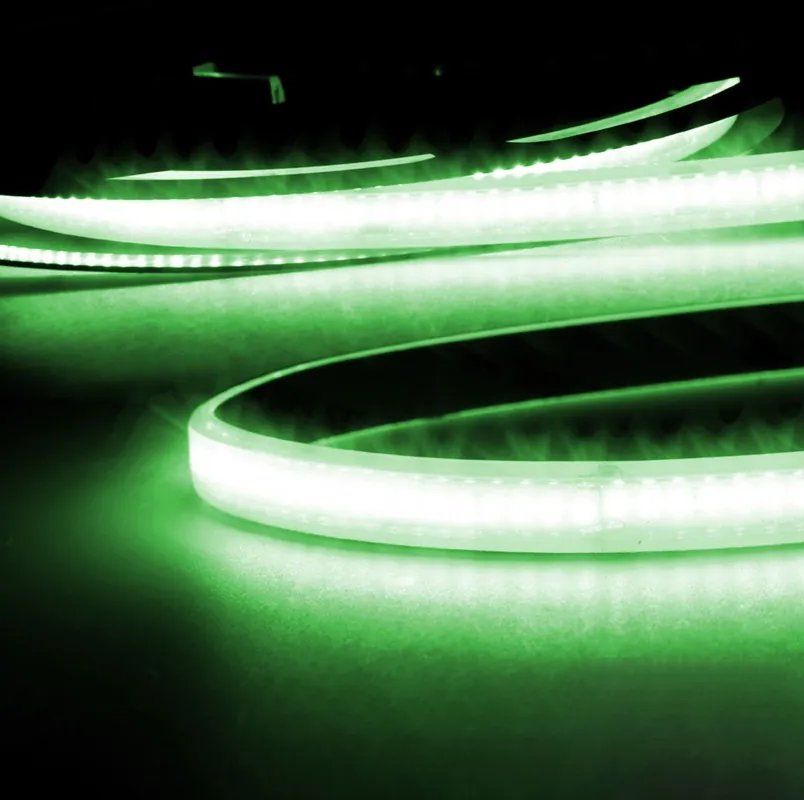 Begrenztes Angebot ISOLED LED CRI9G Linear 48V-Flexband, 8W, IP68, grün, 30 Meter