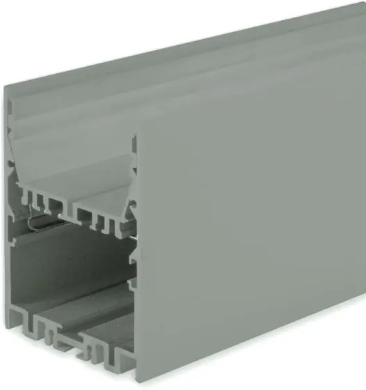 Direkt Vom Hersteller ISOLED LED Leuchtenprofil LAMP40 Up+Down Aluminium silber pulverbeschichtet