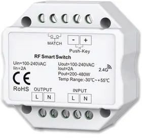 Neue Ware ISOLED Sys-Pro Push/Funk Mesh-Switch Ein/Aus 100-240V, 360W