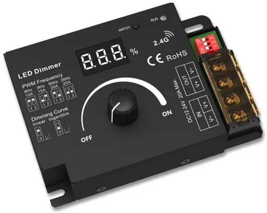 Jetzt Kaufen ISOLED Sys-Pro Dreh/Funk Mesh Multi-PWM-Controller, 1 Kanal, 12-24V DC 10-20A