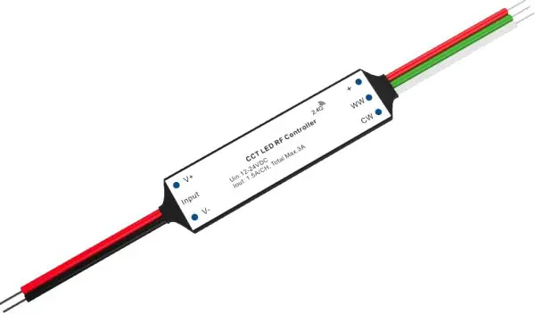 ISOLED Sys-Pro weißdynamischer Funk Mesh PWM-Controller Mini, 2 Kanal, 12-24V DC 2x1.5A Markenware