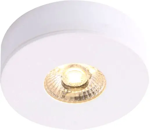 ISOLED LED Ein- und Unterbauleuchte MiniAMP weiß, 3W, 24V DC, warmweiß, dimmbar Jetzt Kaufen