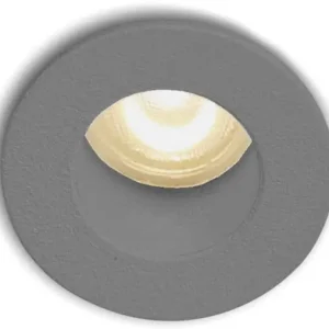 Top-Preis ISOLED LED Einbauleuchte MiniAMP alu gebürstet, 1W, 24V DC, warmweiß, rückversetzt, dimmbar