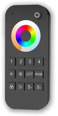 ISOLED Sys-Pro RGB+weißdynamische 4 Zonen Fernbedienung mit 2 Szenenspeicher Top-Angebot