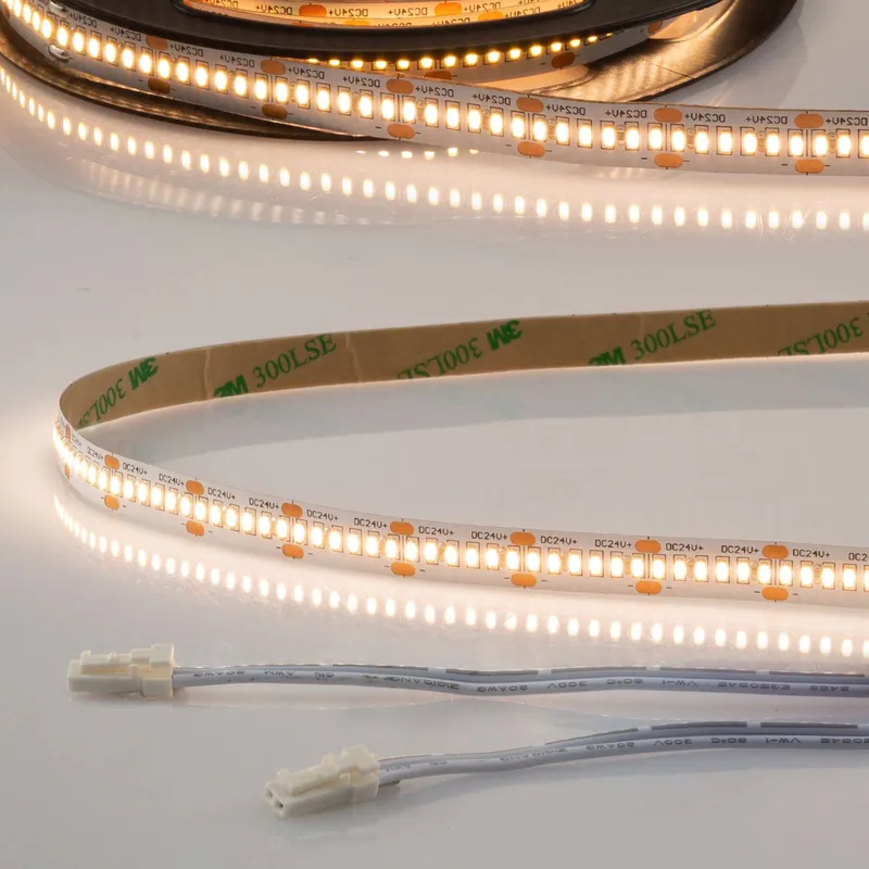 ISOLED LED CRI930 MiniAMP Flexband, 24V, 6W, 3000K, 120cm, beidseitig 30cm Kabel mit male-Stecker Angebot