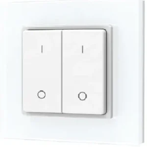 Angebot ISOLED Sys-Pro SingleColor 2 Zonen Aufputz-Tast-Fernbedienung mit Batterie