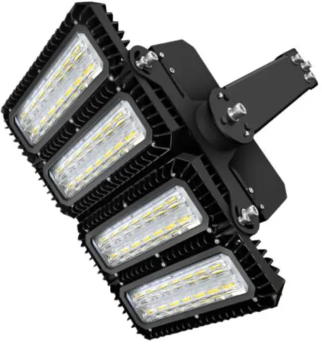 ISOLED LED Flutlicht 450W, 130x25° asymmetrisch, variabel, 1-10V dimmbar, neutralweiß, IP66 Sale