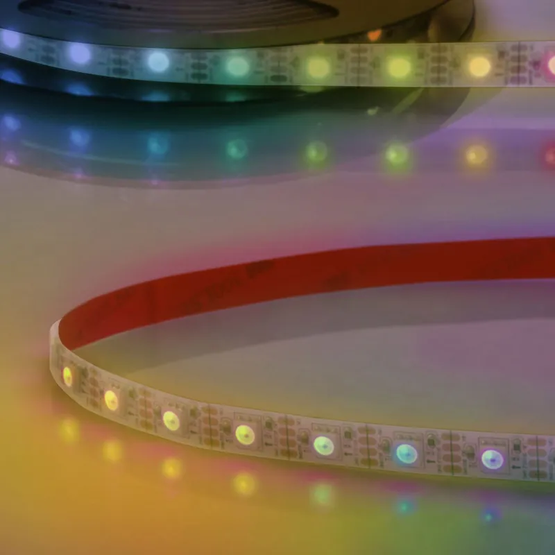 ISOLED LED WS2815 Digital SPI Flexband, 12V, 8W, IP68, RGB Geprüft
