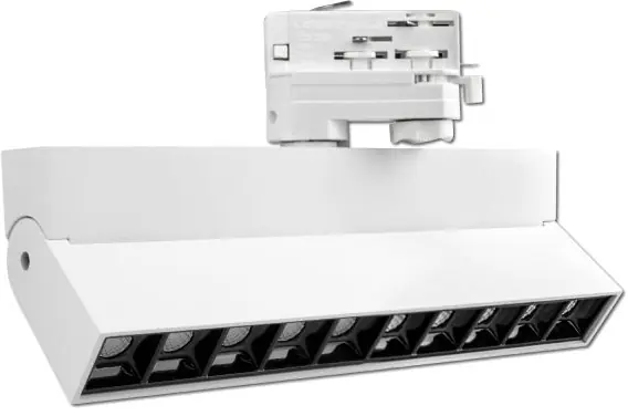 Abverkauf ISOLED 3-PH Schienen-Strahler UV-C 270nm, 10W, 50°, weiß matt