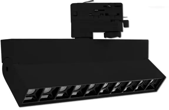 ISOLED 3-PH Schienen-Strahler UV-C 270nm, 10W, 50°, schwarz matt Neu Im Sortiment