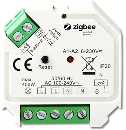ISOLED ZigBee 3.0/Push Universal Triac-Dimmer 230V, 200VA Sichere Zahlung