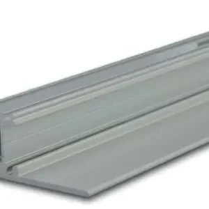 Top-Seller ISOLED LED Leuchtenprofil 2SIDE Aluminium pulverbeschichtet silber, 200cm