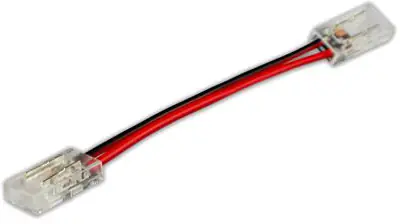 Kostenloser Versand ISOLED Clip-Verbinder mit Kabel Universal (max. 5A) für alle 2-pol. IP20 Flexstripes mit Breite 6mm