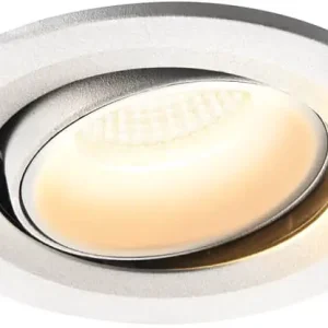 Aktuell SLV NUMINOS® MOVE S, Deckeneinbauleuchte weiß 2700K 55°