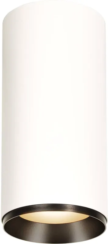 SLV NUMINOS® DALI XL, Deckenaufbauleuchte weiß / schwarz 36W 3000K 24° Schnäppchen