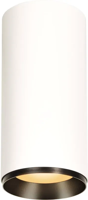 Aktuell SLV NUMINOS® DALI XL, Deckenaufbauleuchte weiß / schwarz 36W 2700K 24°