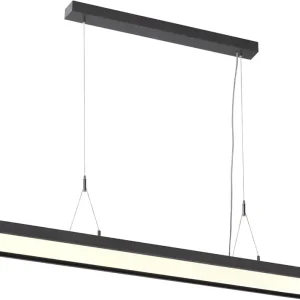Aktuell SLV WORKLIGHT DALI, Pendelleuchte schwarz 57W 4000K 80°
