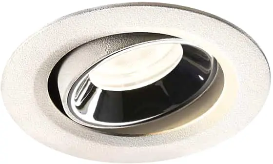 SLV NUMINOS® MOVE XS, Deckeneinbauleuchte weiß / chrom 4000K 40° Heißes Angebot