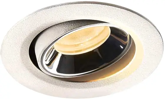 Super-Preis SLV NUMINOS® MOVE XS, Deckeneinbauleuchte weiß / chrom 3000K 40°
