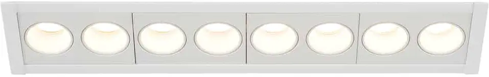 Angebot SLV MILANDOS 8, Deckeneinbauleuchte weiß 3000K 45°