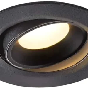 Zertifiziert SLV NUMINOS® MOVE XS, Deckeneinbauleuchte schwarz 3000K 55°