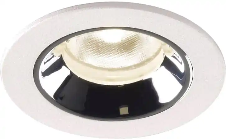 SLV NUMINOS® XS, Deckeneinbauleuchte weiß / chrom 4000K 40° Zertifiziert