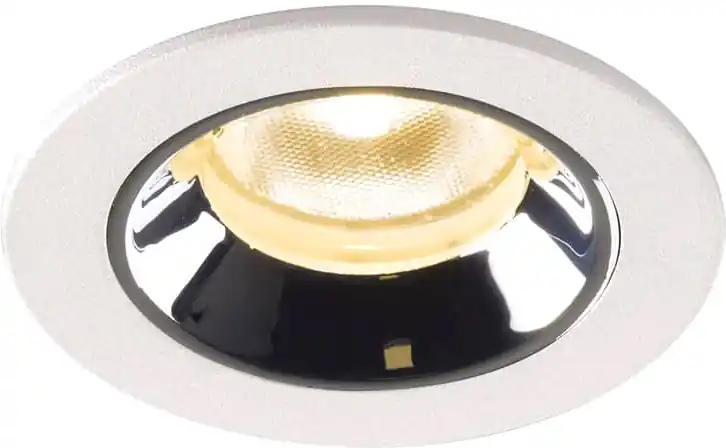 SLV NUMINOS® XS, Deckeneinbauleuchte weiß / chrom 3000K 55° Gratis Versand