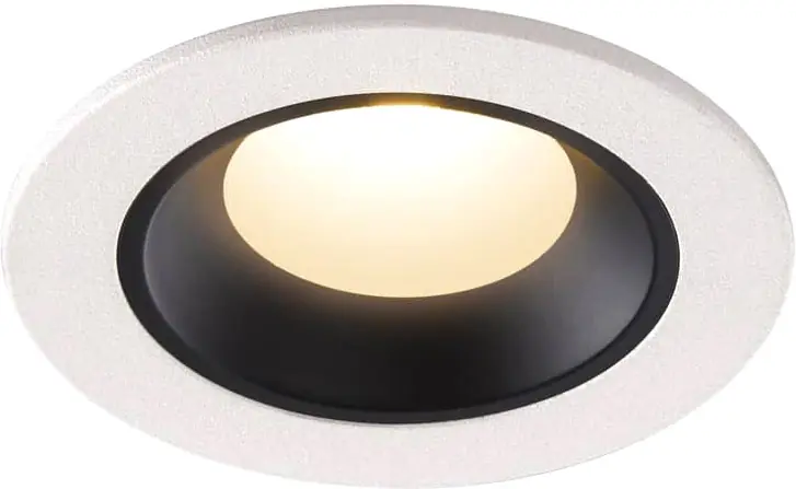 Meistverkauft SLV NUMINOS® XS, Deckeneinbauleuchte weiß / schwarz 3000K 55°
