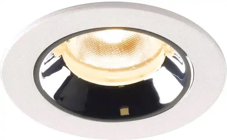 SLV NUMINOS® XS, Deckeneinbauleuchte weiß / chrom 2700K 55° Sonderaktion