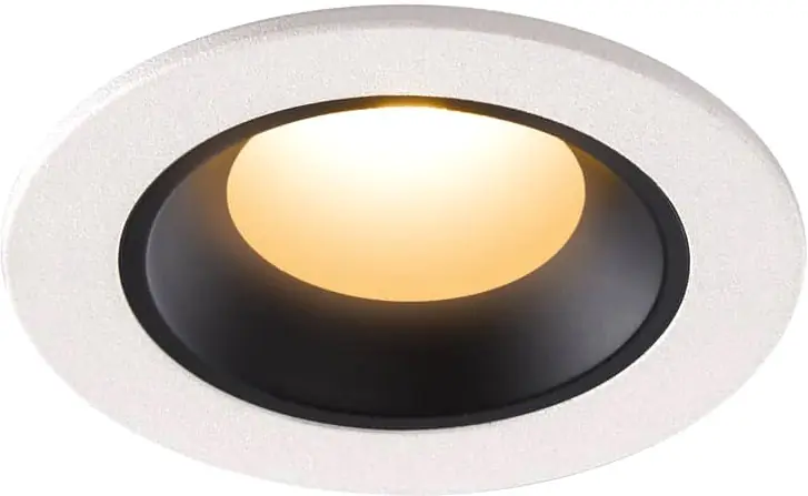 Highlight SLV NUMINOS® XS, Deckeneinbauleuchte weiß / schwarz 2700K 40°