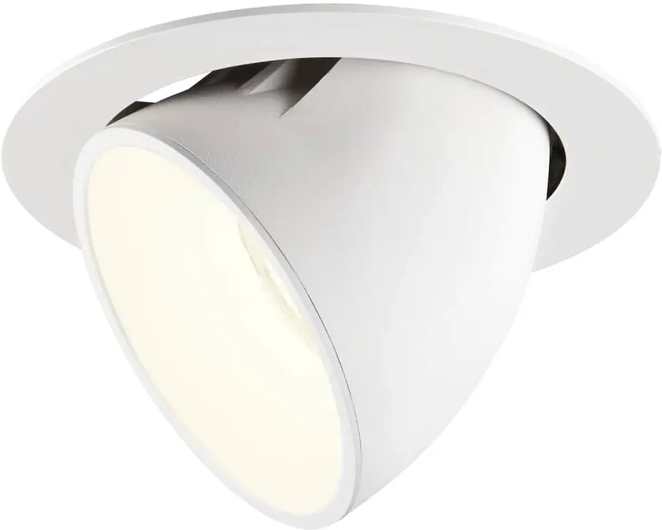 Neue Ware SLV NUMINOS® GIMBLE XL, Deckeneinbauleuchte weiß 4000K 55°