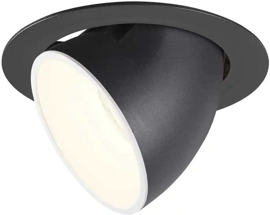 SLV NUMINOS® GIMBLE XL, Deckeneinbauleuchte schwarz / weiß 4000K 40° Jetzt Bestellen