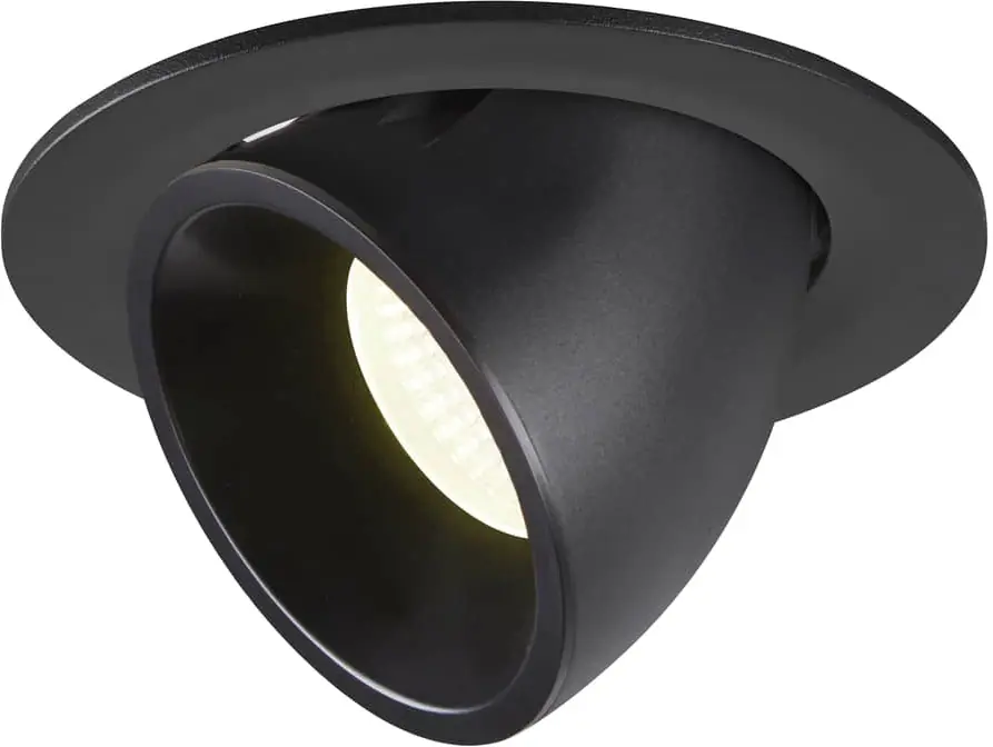 SLV NUMINOS® GIMBLE L, Deckeneinbauleuchte schwarz 4000K 40° Kracherpreis