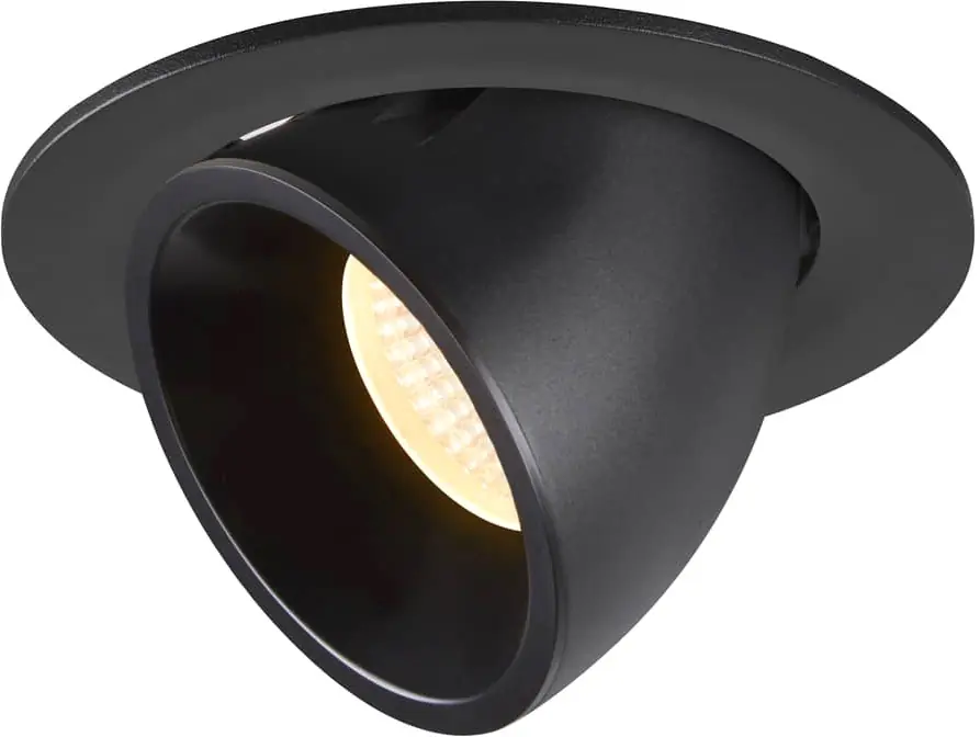SLV NUMINOS® GIMBLE L, Deckeneinbauleuchte schwarz 3000K 20° Billig