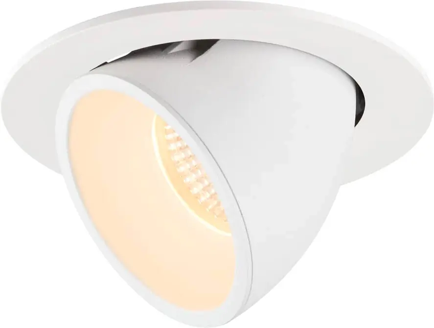 SLV NUMINOS® GIMBLE L, Deckeneinbauleuchte weiß 2700K 55° Mega-Angebot