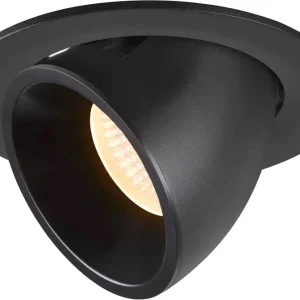 Angebot SLV NUMINOS® GIMBLE L, Deckeneinbauleuchte schwarz 2700K 55°