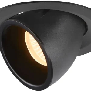 Aktuell SLV NUMINOS® GIMBLE M, Deckeneinbauleuchte schwarz 2700K 40°