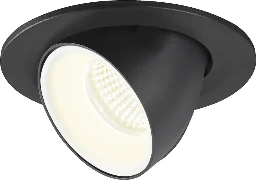 SLV NUMINOS® GIMBLE S, Deckeneinbauleuchte schwarz / weiß 4000K 55° Nur Für Kurze Zeit