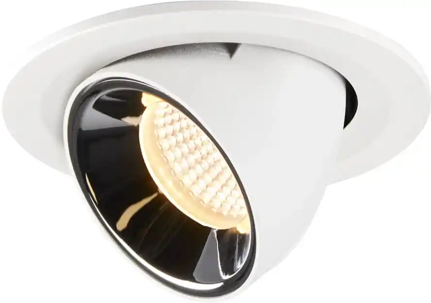 Bestpreis SLV NUMINOS® GIMBLE S, Deckeneinbauleuchte weiß / chrom 3000K 20°
