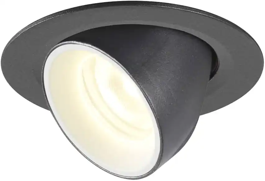 SLV NUMINOS® GIMBLE XS, Deckeneinbauleuchte schwarz / weiß 4000K 55° Nur Heute