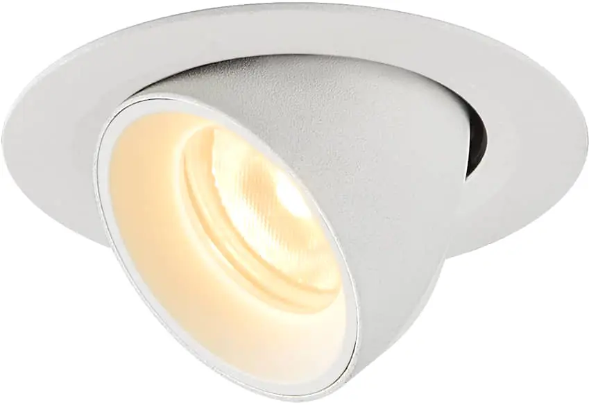 SLV NUMINOS® GIMBLE XS, Deckeneinbauleuchte weiß 3000K 55° Günstig